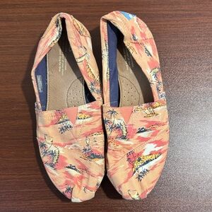 TOMS Tropical Print Women's Shoes